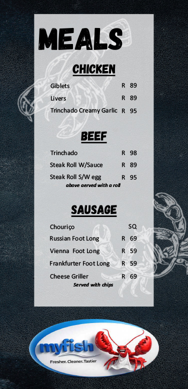 MyFish Menu